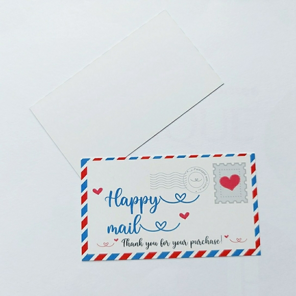 ♥️ 5x25 / 50 Thank you cards - Picture 4 of 5